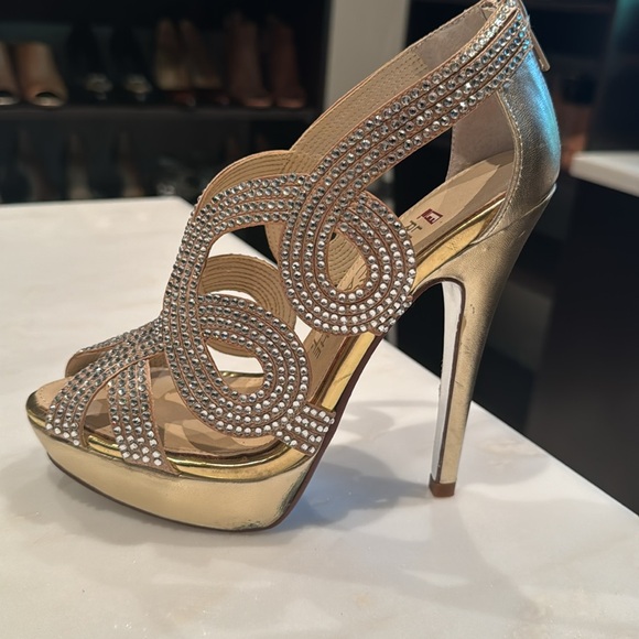 Rhinestone platform heels, E live from the red carpet collection - Picture 9 of 9